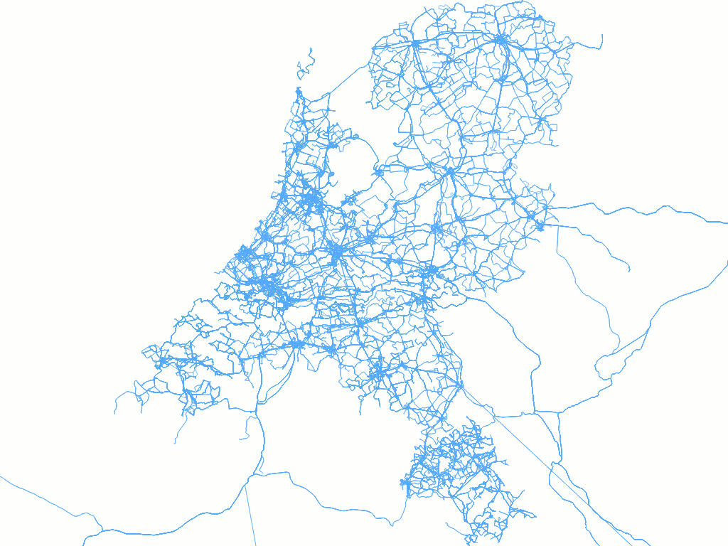 Lijnnetkaart